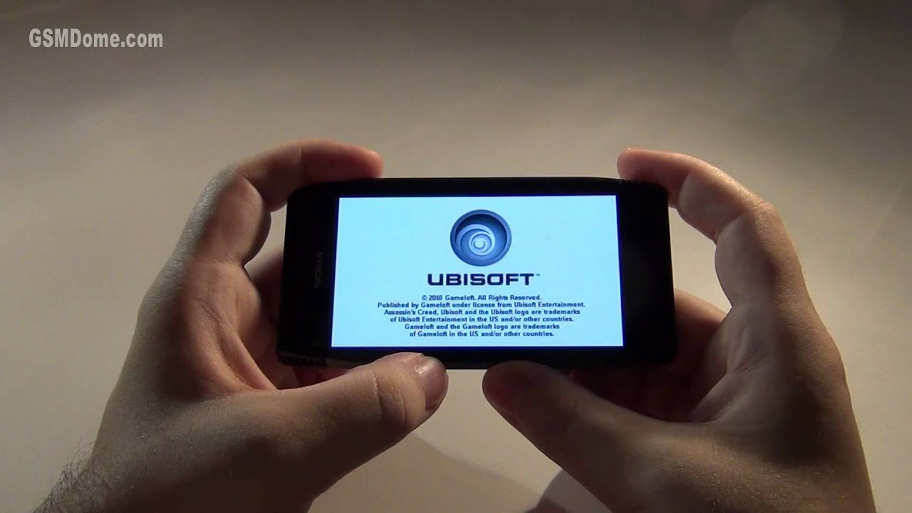 Nokia X7 HD games demo