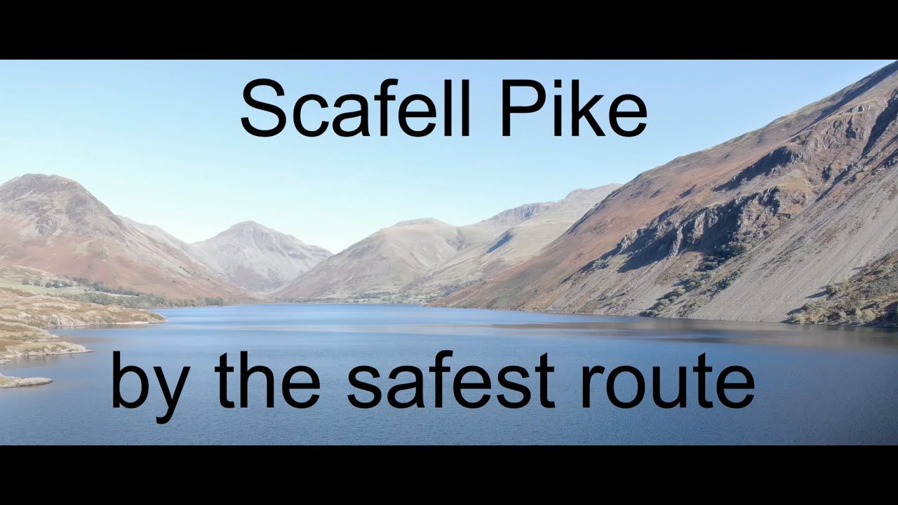 Scafell Pike by the safest and easiest route 2019-11-18 (includes a  wintery section near the end)