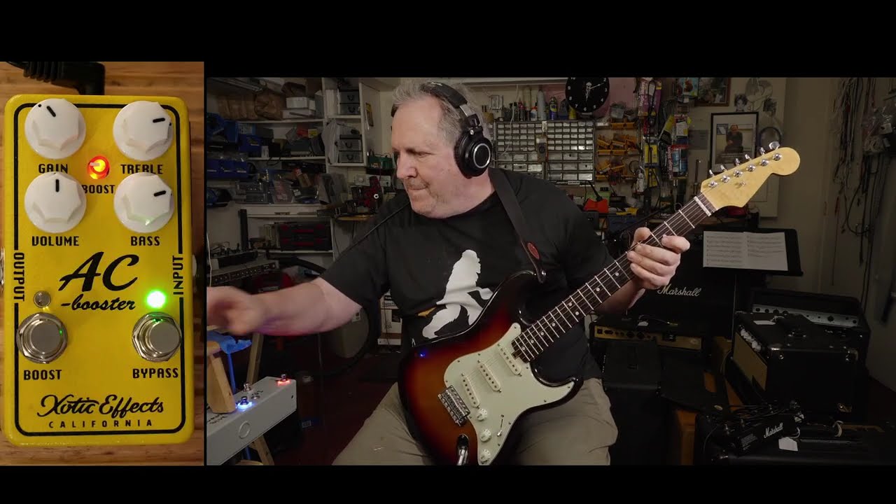 Xotic Effects AC Booster v2 play demo