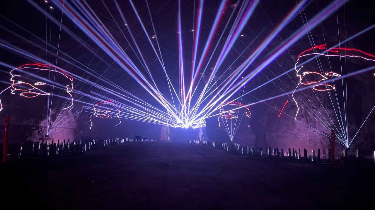 Lights Under Louisville Laser Show 2023 - Mega Cavern
