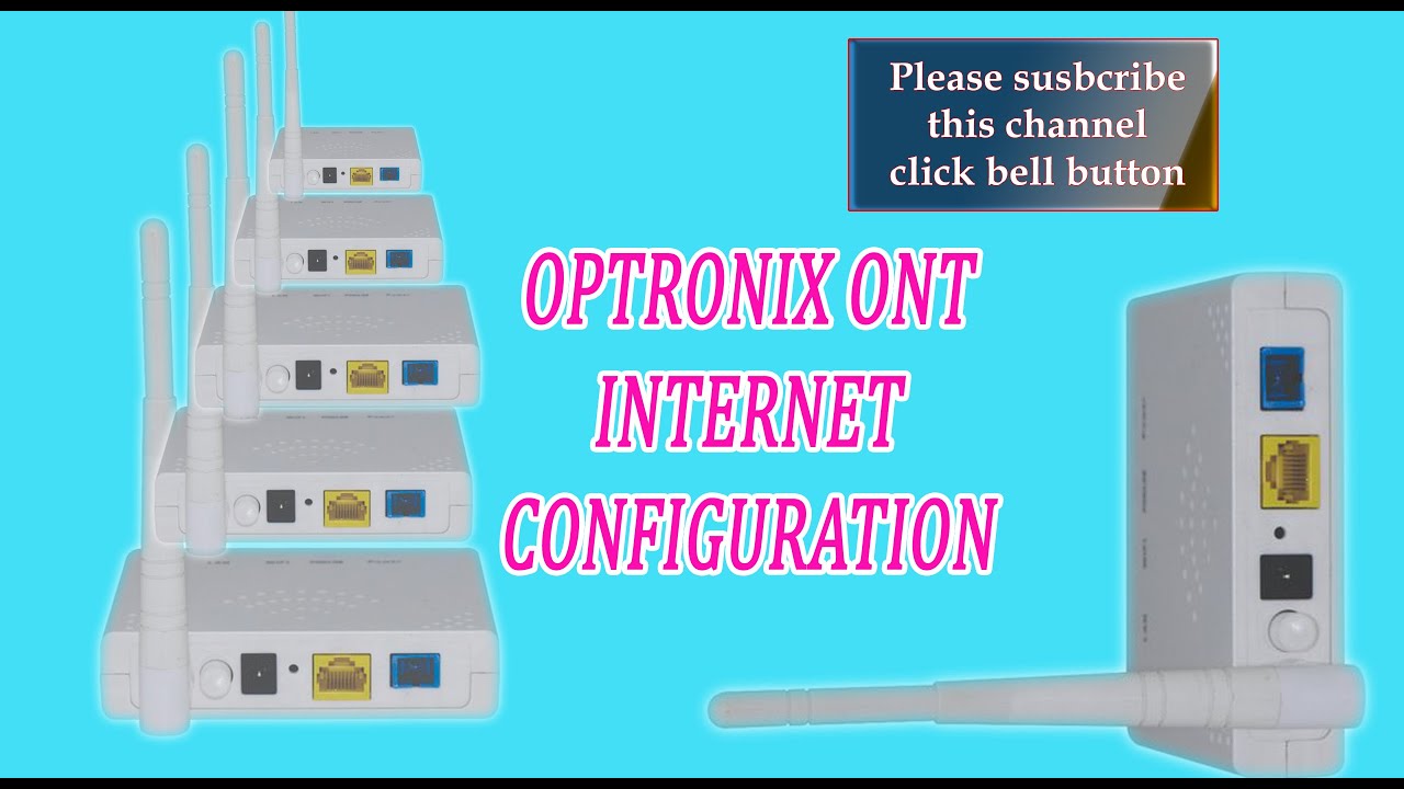 How to configure Optronix ONT