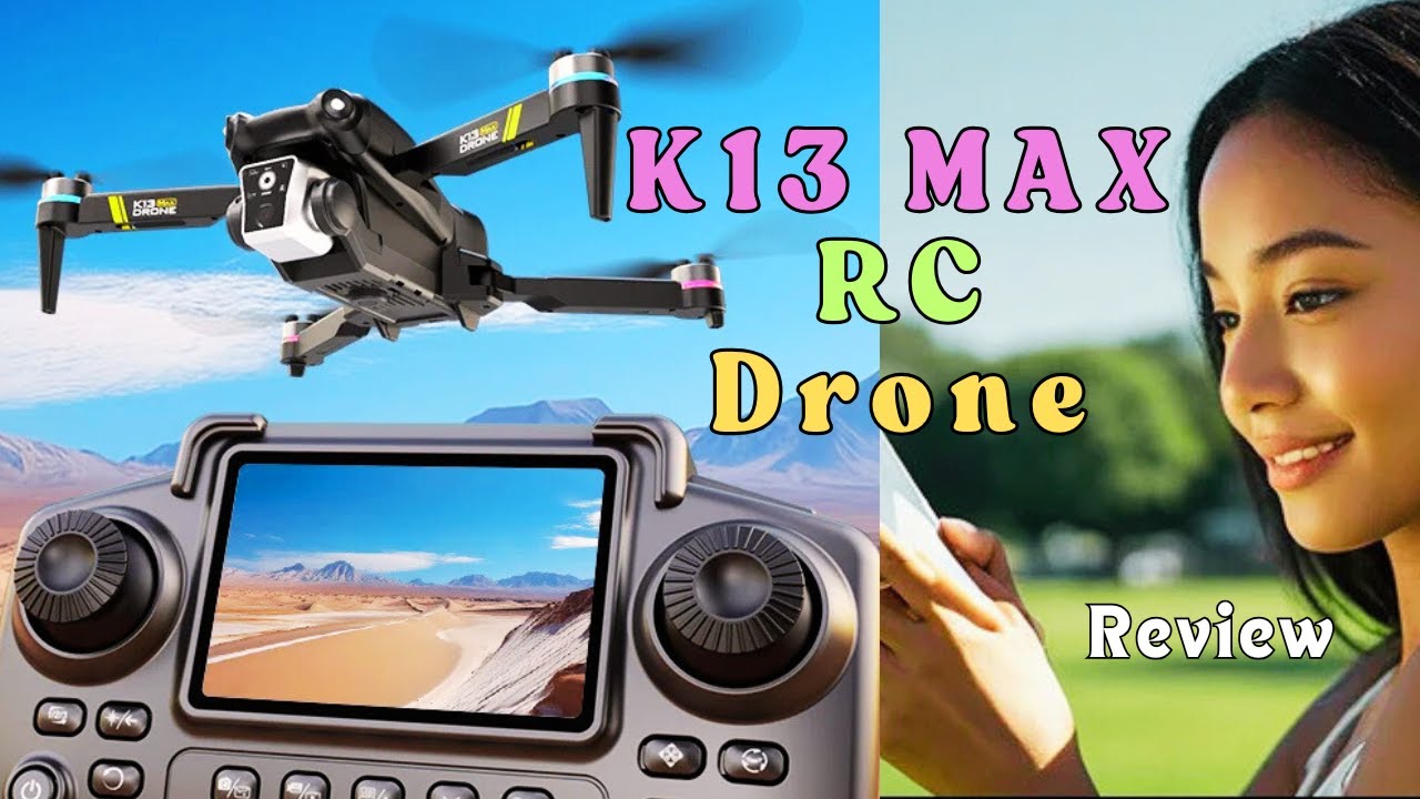 K13 MAX Drone | Foldable FPV Quadcopter