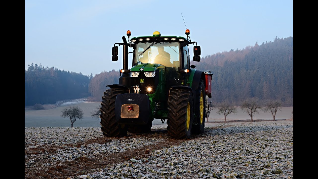 Jarní přihnojování \FENDT\JOHN DEERE\CLAAS\