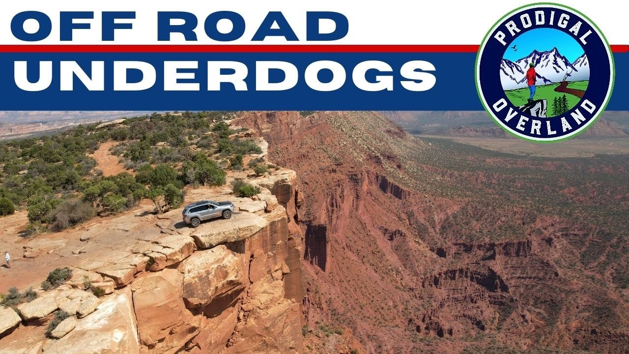 How to handle difficult trails in a Non Traditional Off Road Vehicle | Top of the World Trail | Moab
