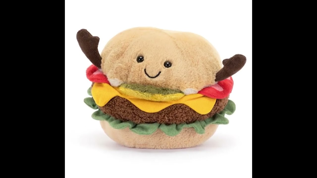 Jellycat Burger's Cries for Help