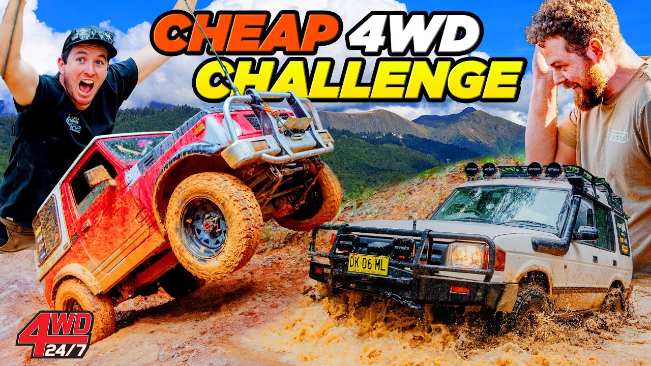 EVERYTHING BROKE AT ONCE! CVs, Tailshaft, Smashed panels - BUDGET 4WDs vs. INSANE Coffs 4WD Tracks!