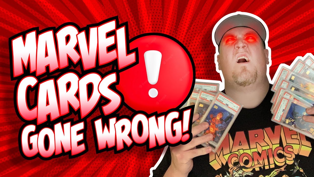 ⛔ Grading Marvel Marvel Cards gone so wrong! ⚠️ A cautionary tale!
