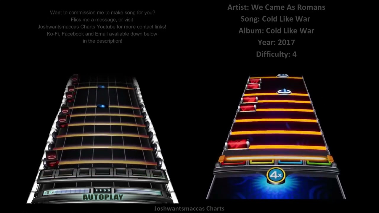We Came As Romans - Cold Like War (Phase Shift/YARG Drum Custom)