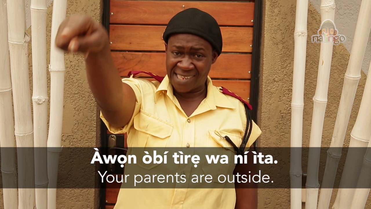 Learning Yoruba with subtitles; Tani Ẹ̀? - Who are you?