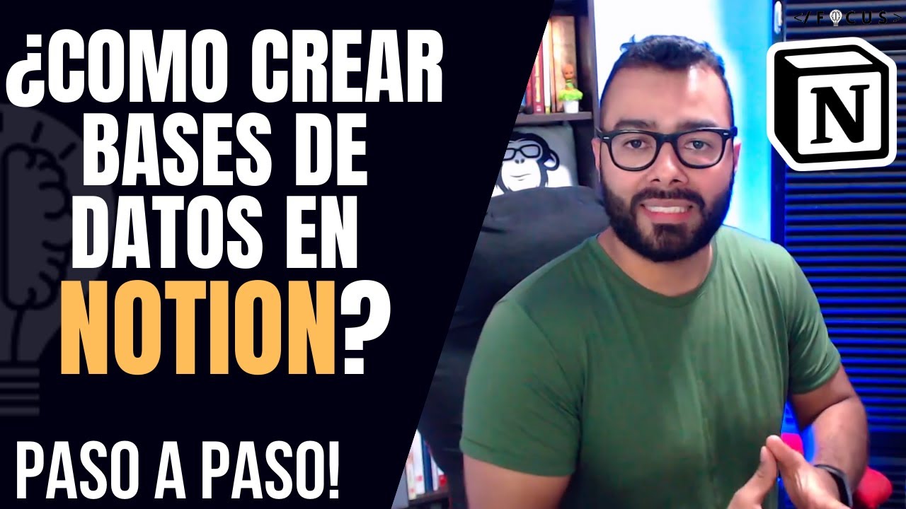 ✋ ¿Como crear Bases de Datos 👉 en NOTION❓
