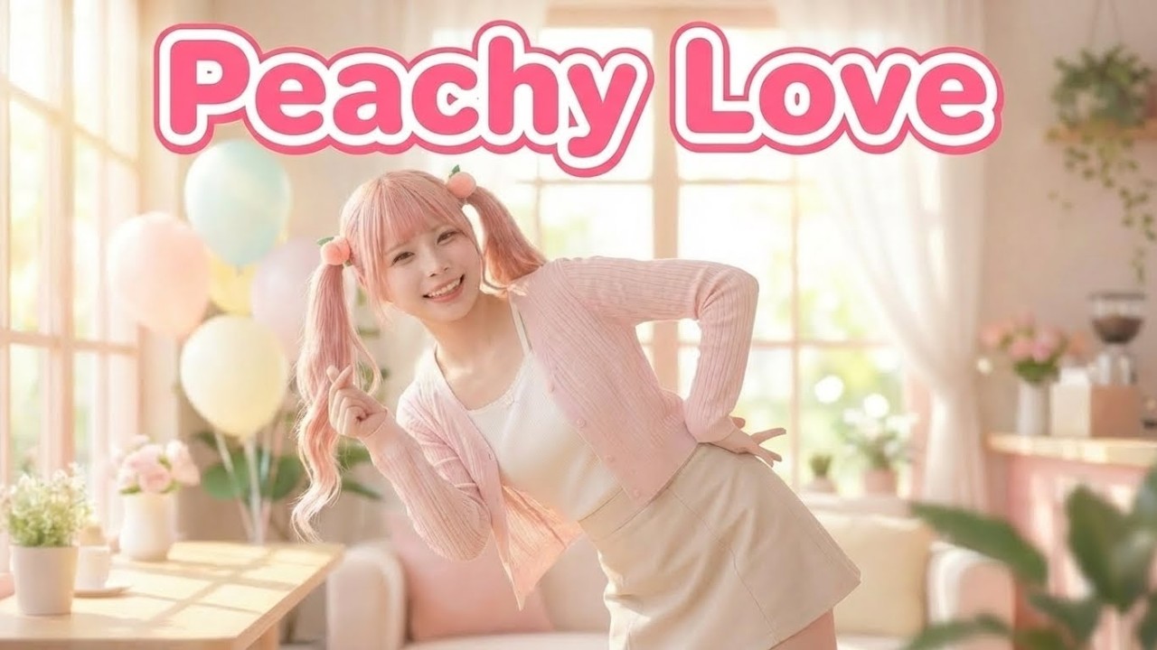 デビュー曲から既に完成形！大人気ピーチの【Peachy Love】らむちんズ