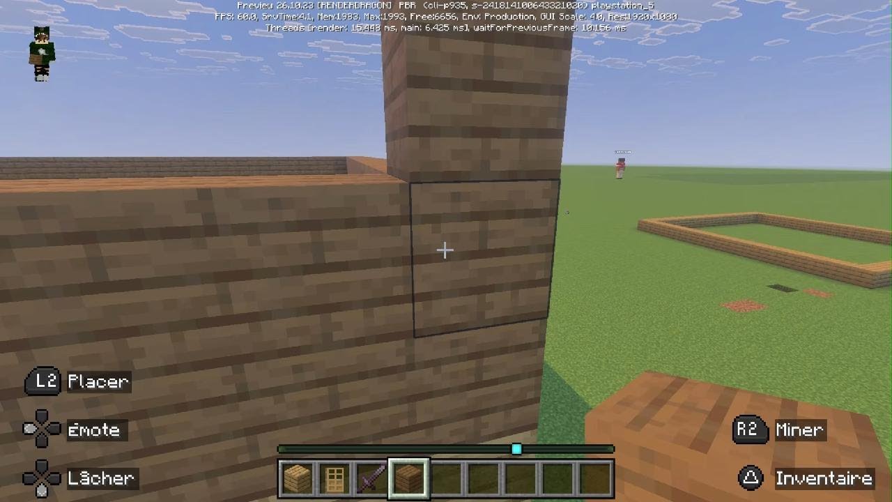 Nouvelle aventure rp minecraft parti 0