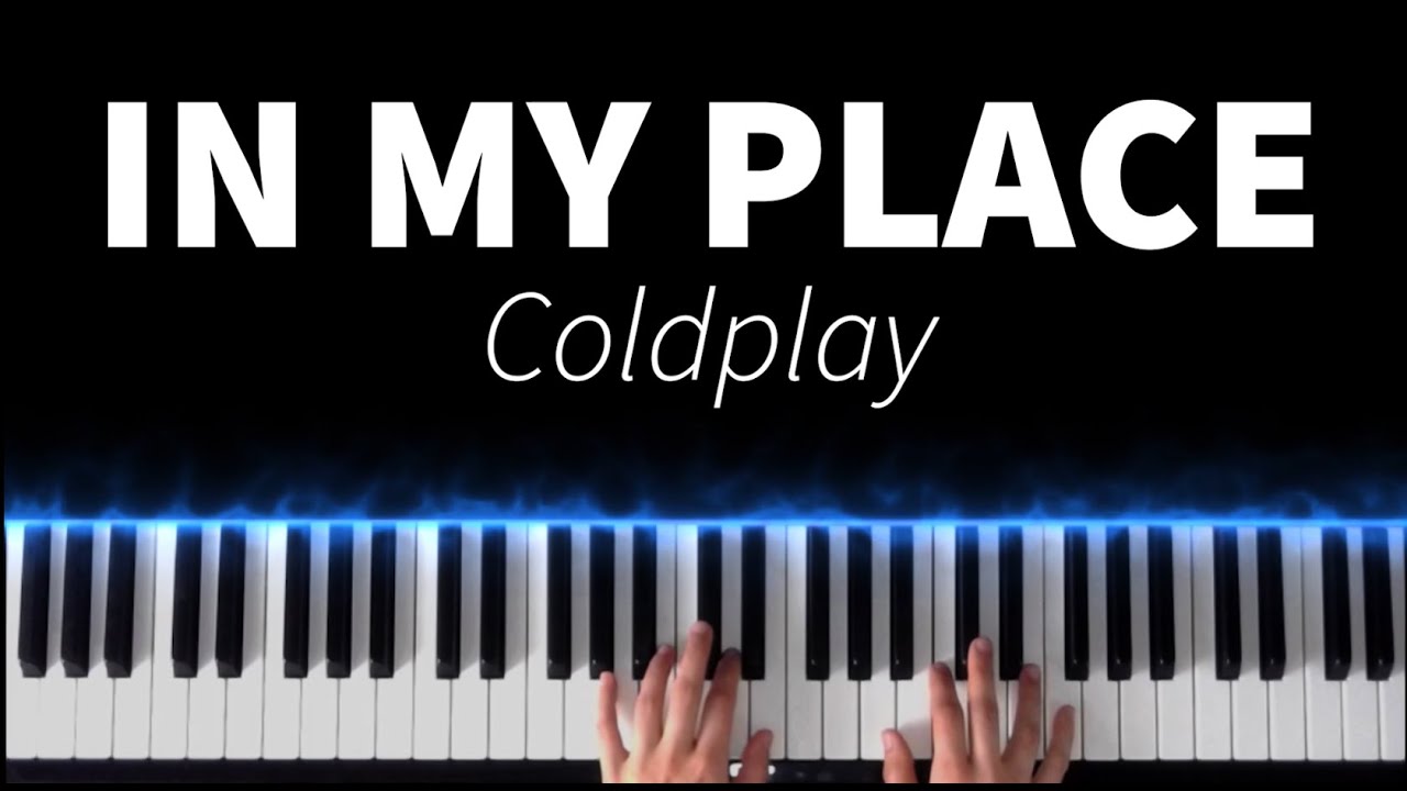 In My Place ( Coldplay ) Trinity Rock and Pop Keyboards Grade 2 🎵🎹