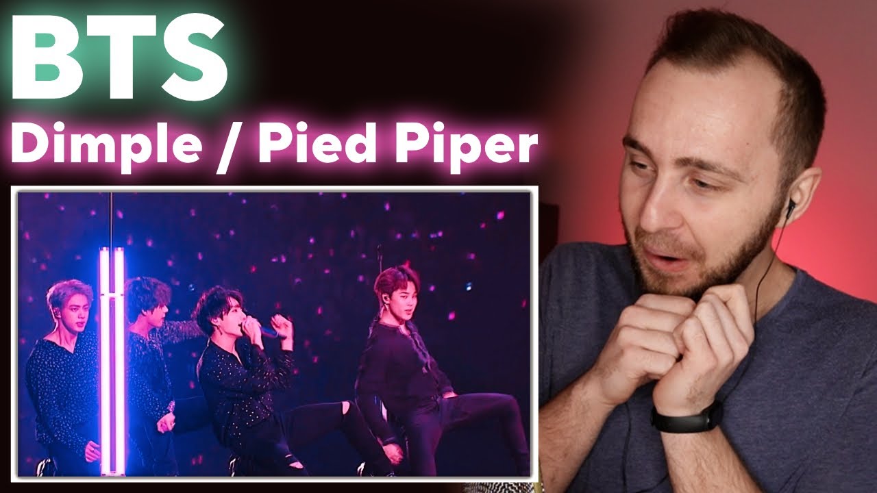 BTS - Dimple & Pied Piper (Live Performance) // реакция
