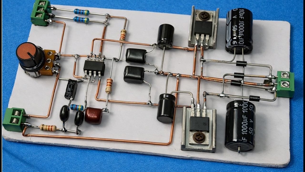 Simple Pre Subwoofer Powerful Amplifier with TL082CP at home