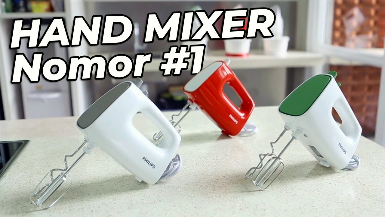 5 Rekomendasi HAND MIXER TERBAIK Hemat FULUS Hasil Adonan HALUS