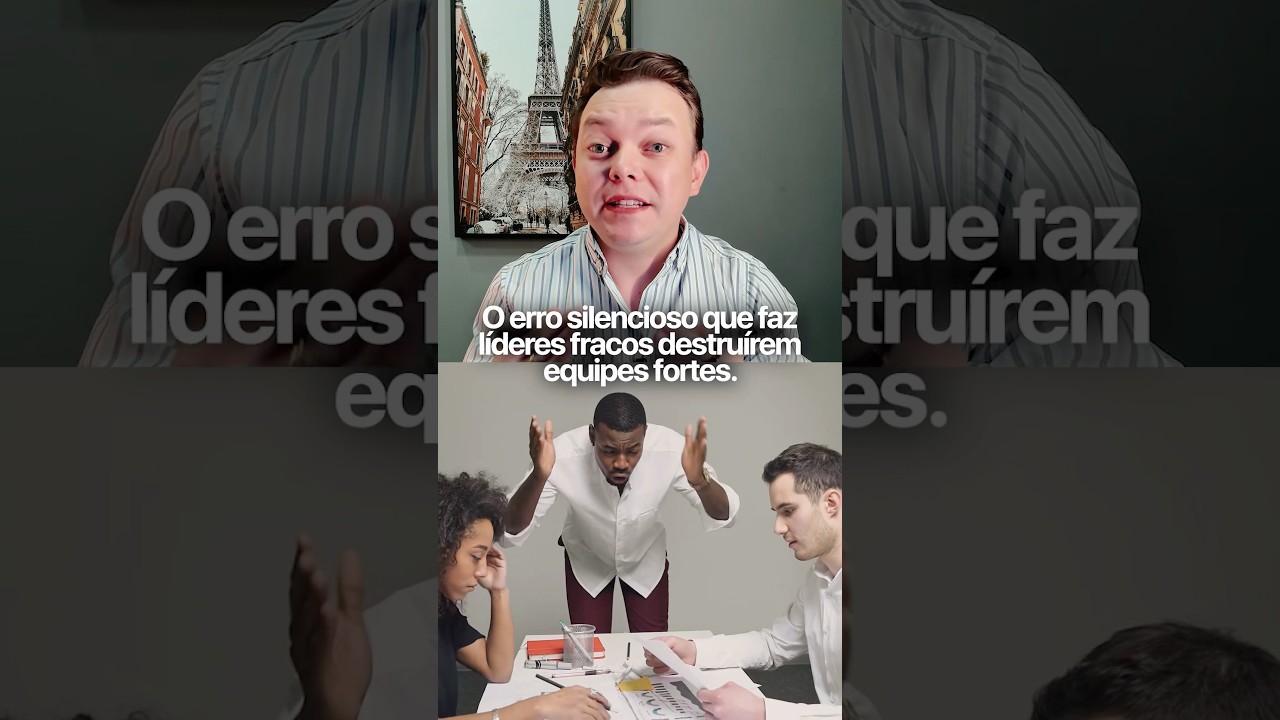 👉 COMO UM LÍDER FRACO DESTRÓI UM TIME FORTE 