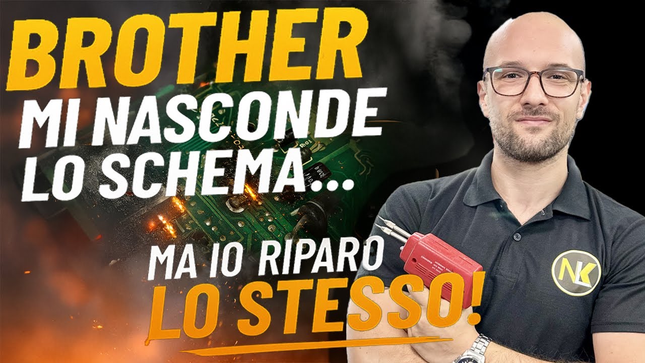 Brother Mi Nasconde lo Schema… Ma Io Riparo lo Stesso la Scheda!