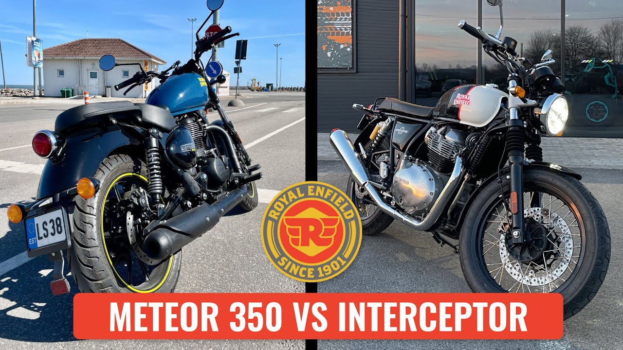 Testin tsikleid | Royal Enfield Meteor 350 vs Interceptor