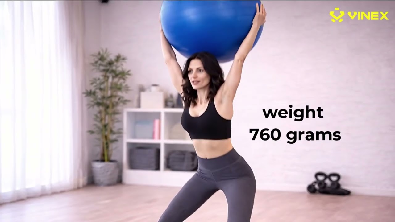 Transform Your Workout | Vinex Sonic Anti-Burst Gym Ball (PVC) Features & Use