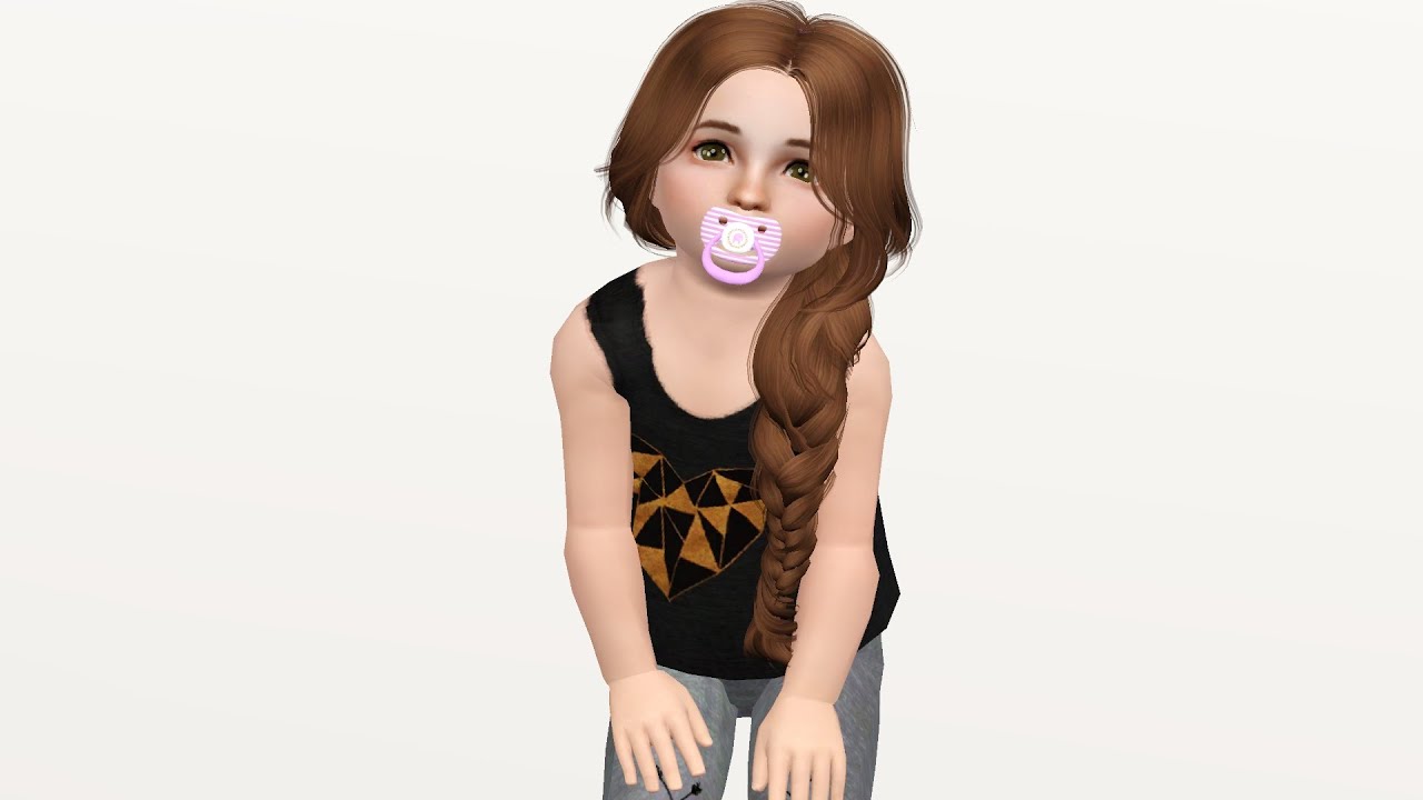 Sims 3: Create a Sim - Cute Toddler (Juliette Winchester)