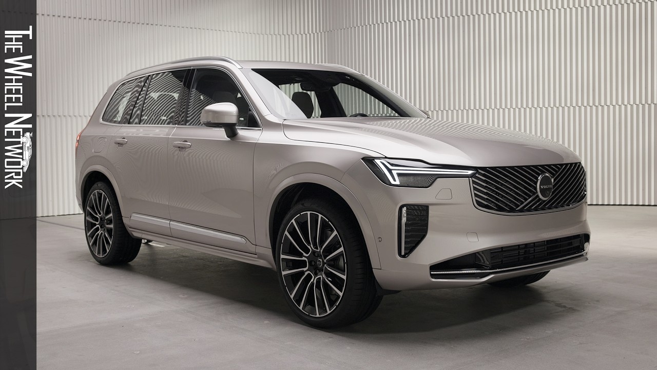 2025 Volvo XC90 T8 – Driving, Interior, Exterior