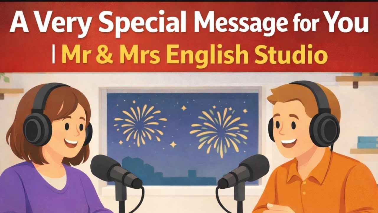 A Very Special Message for You| Mr & Mrs English Studio