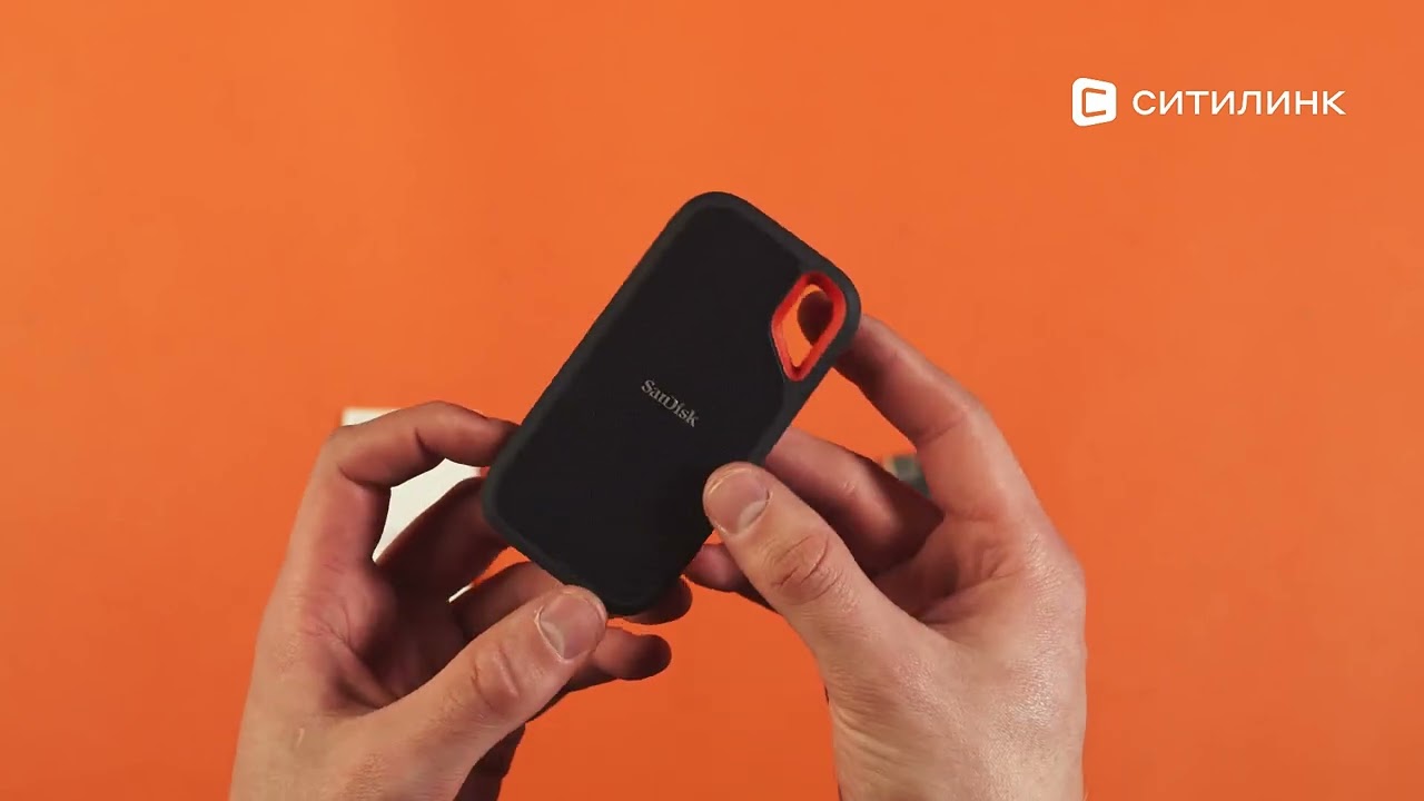 Обзор внешнего диска SSD Sandisk Extreme Portable V2 SDSSDE61-500G-G25 | Ситилинк