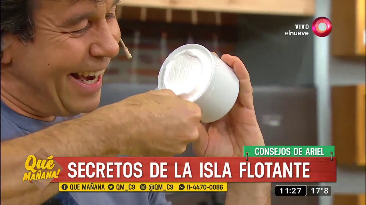 Receta dulce: Isla flotante