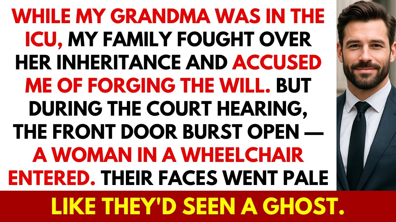 While My Grandma Was in the ICU, They Fought Over Her Will. In Court — The Door Flew Open. Then...