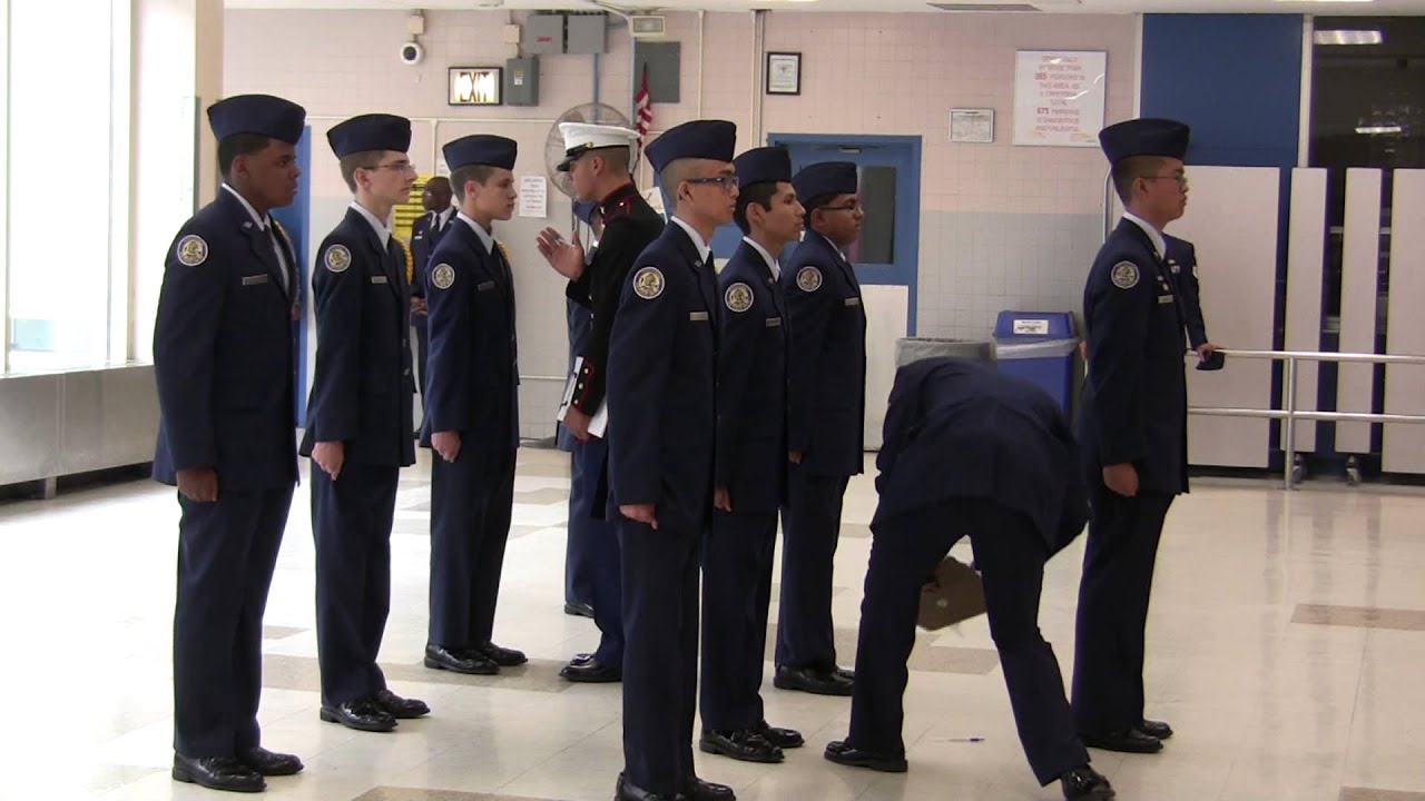 Unit Inspection John Bowne Drill Competition
