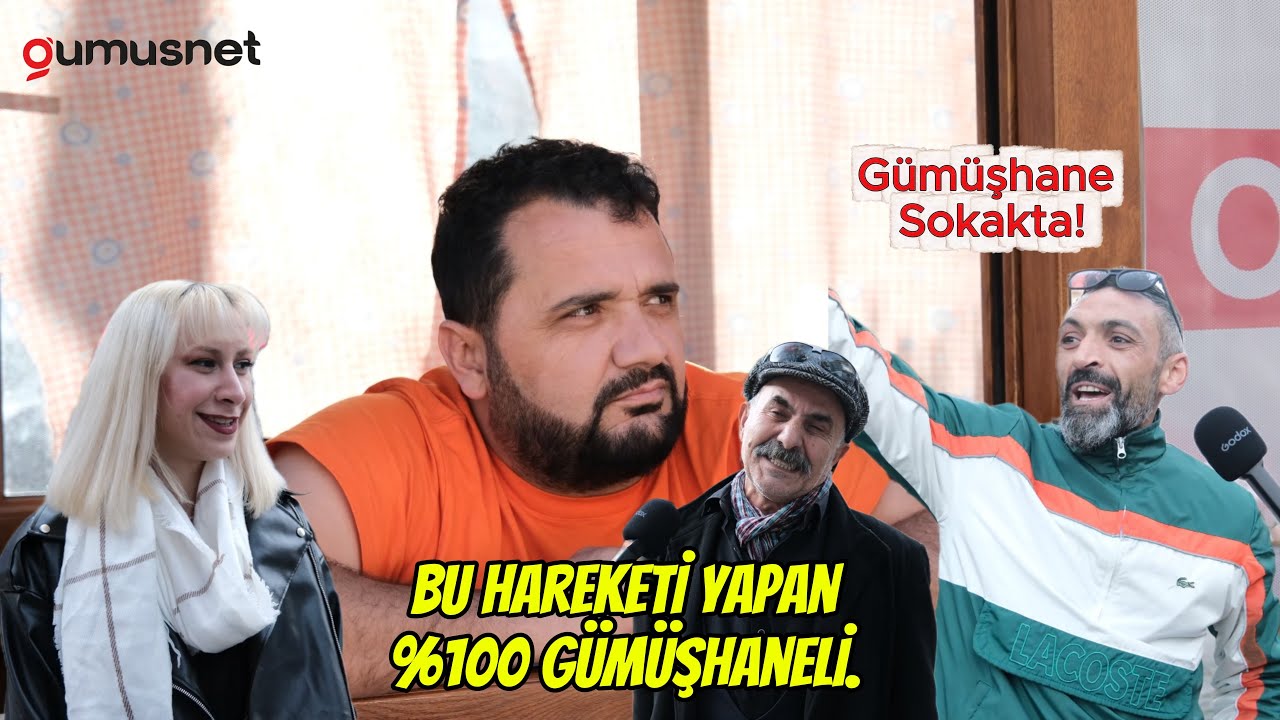 Gümüşhaneli Olduğunu Söylemeden Kanıtla! / Sokak Röportajı