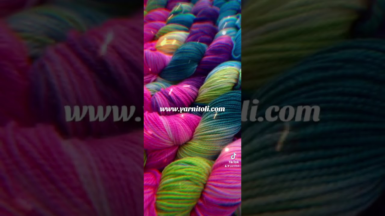 Yarn Porn! 👯&zwj;♀️🧶 #yarnitoli #jengiuntolidesigns #yarn  #knitting #crochet  #shortvideo #short