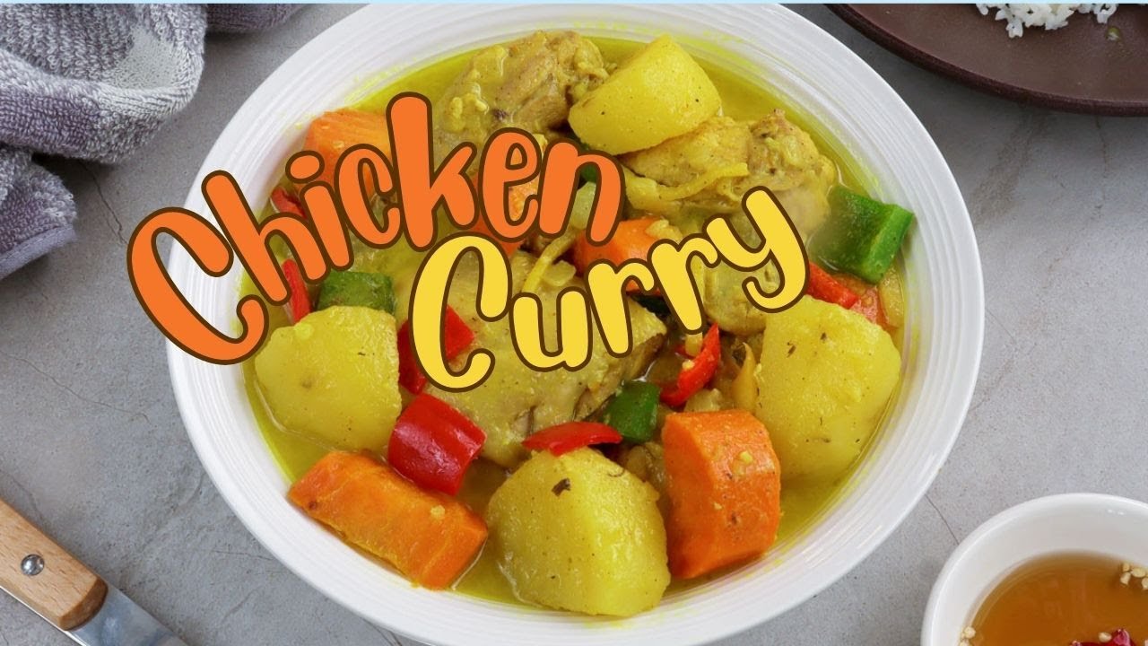 Filipino-style Chicken Curry | With Coconut Milk