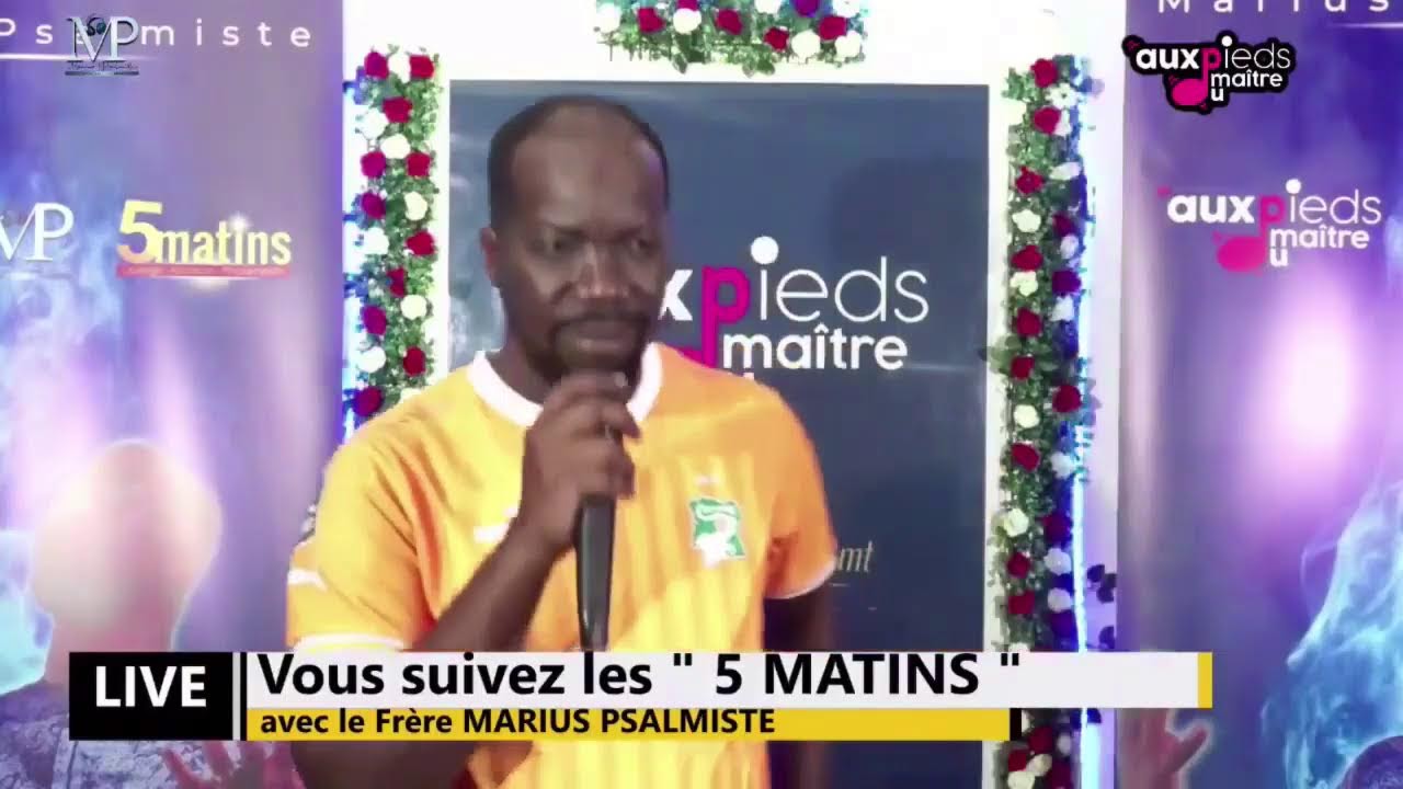 Marius Psalmiste - LES 05 MATINS JOUR 04 -  (02 Mai  2024)