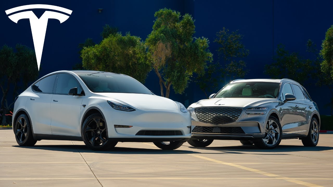Сравнение Tesla Model Y и Genesis GV70