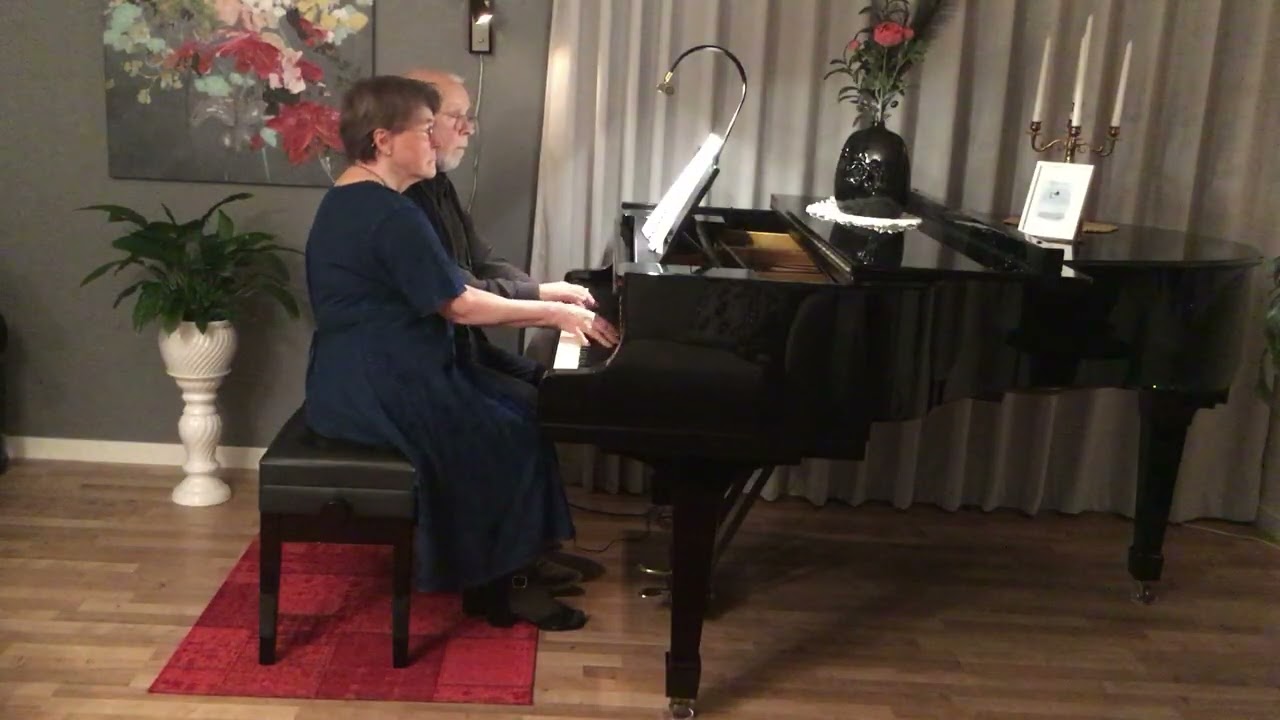 Johann Christian Bach.  Rondo för 4 händer