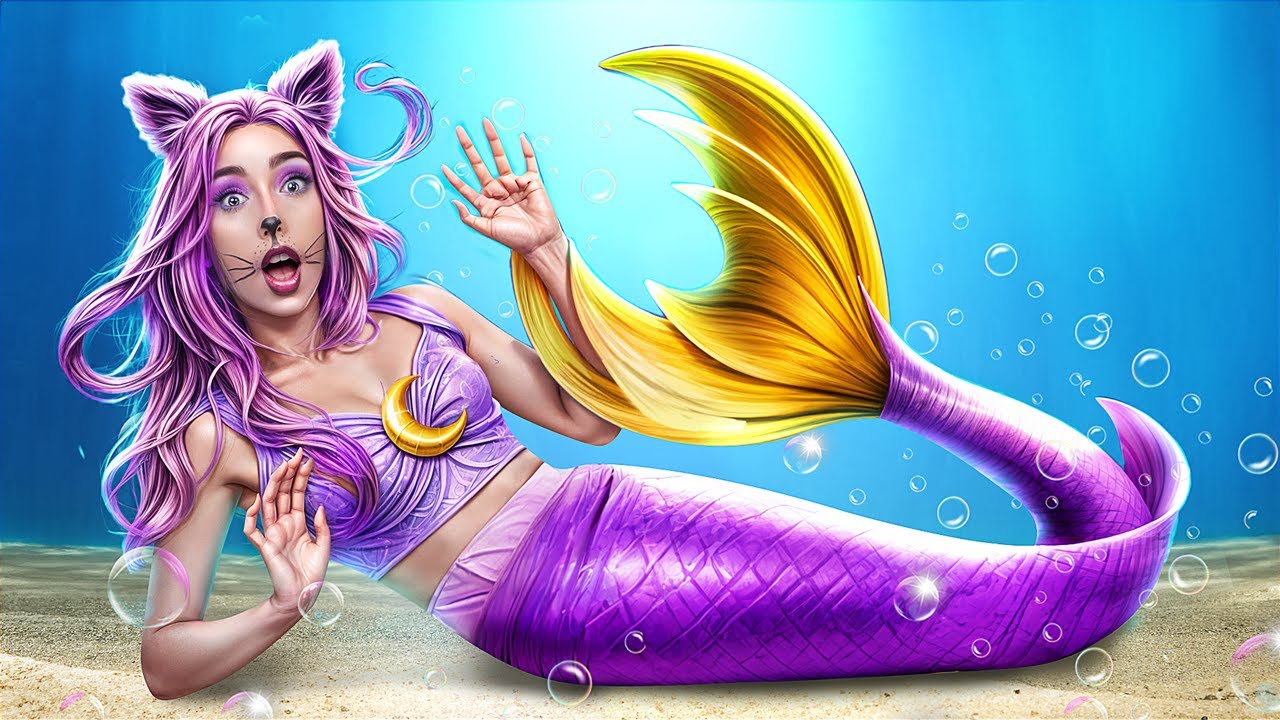 How to Become a Mermaid? From Nerd Catnap to Mermaid!