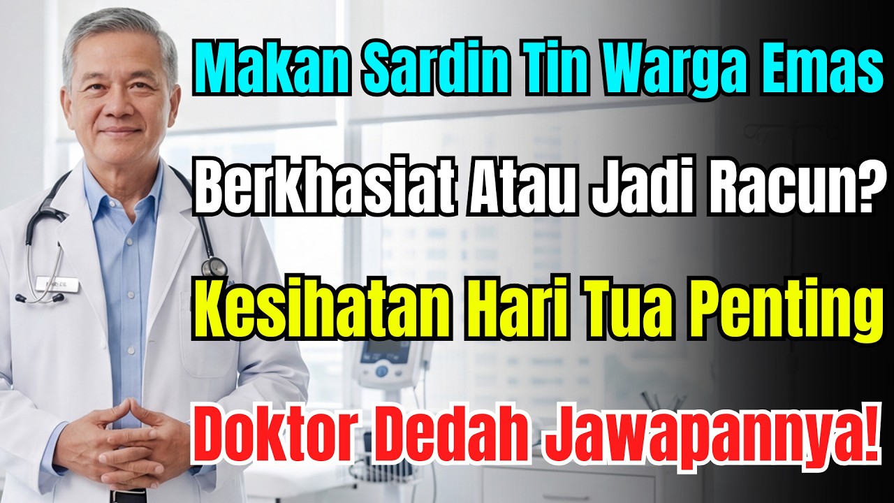 Adakah Sardin Tin Sihat Atau Bahaya Untuk Warga Emas? Sains Dedah Kebenaran Yang Anda Perlu Tahu!