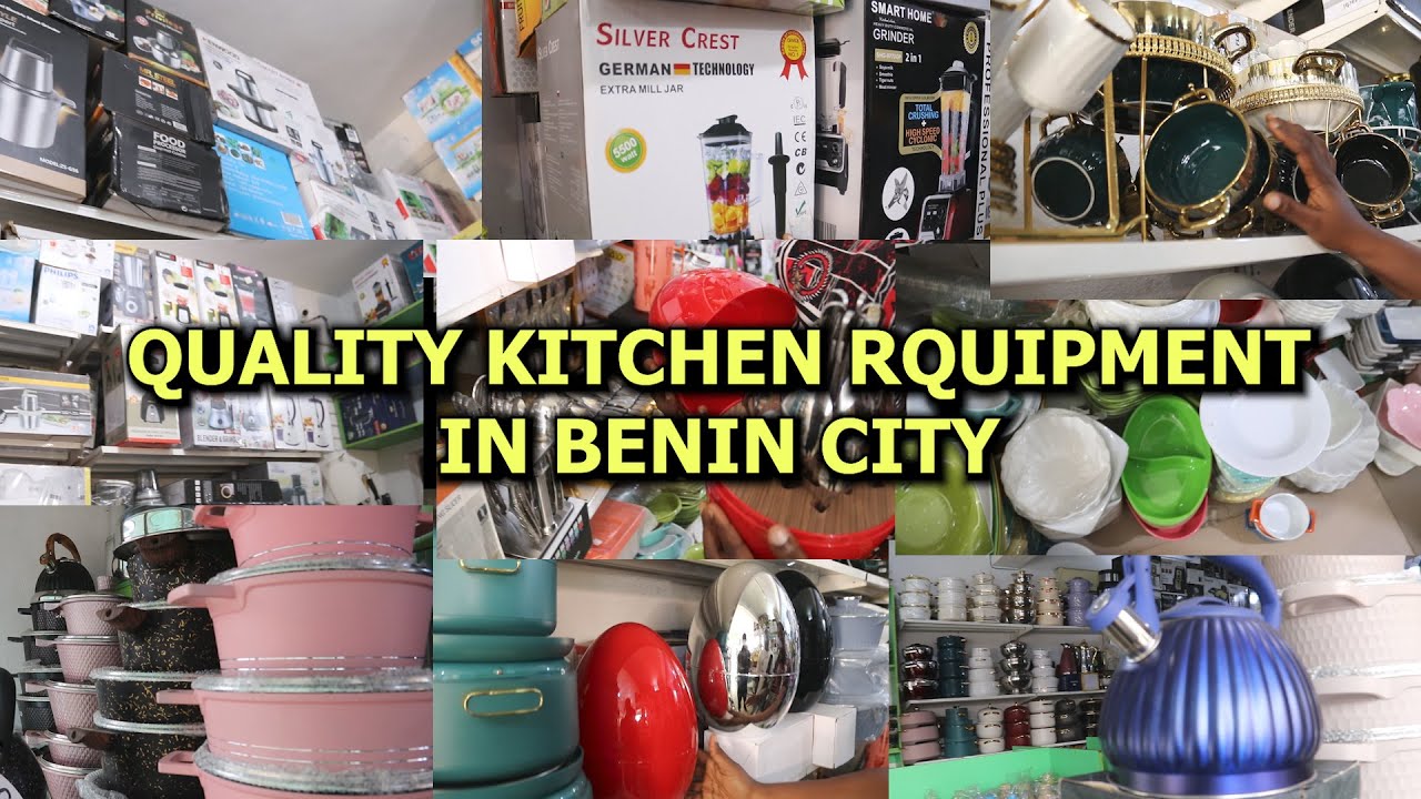 EDO: ALL IN ONE KITCHEN EQUIPMENT SHOP IN BENIN CITY  COMPLETE KITCHEN ITEMS✅✅