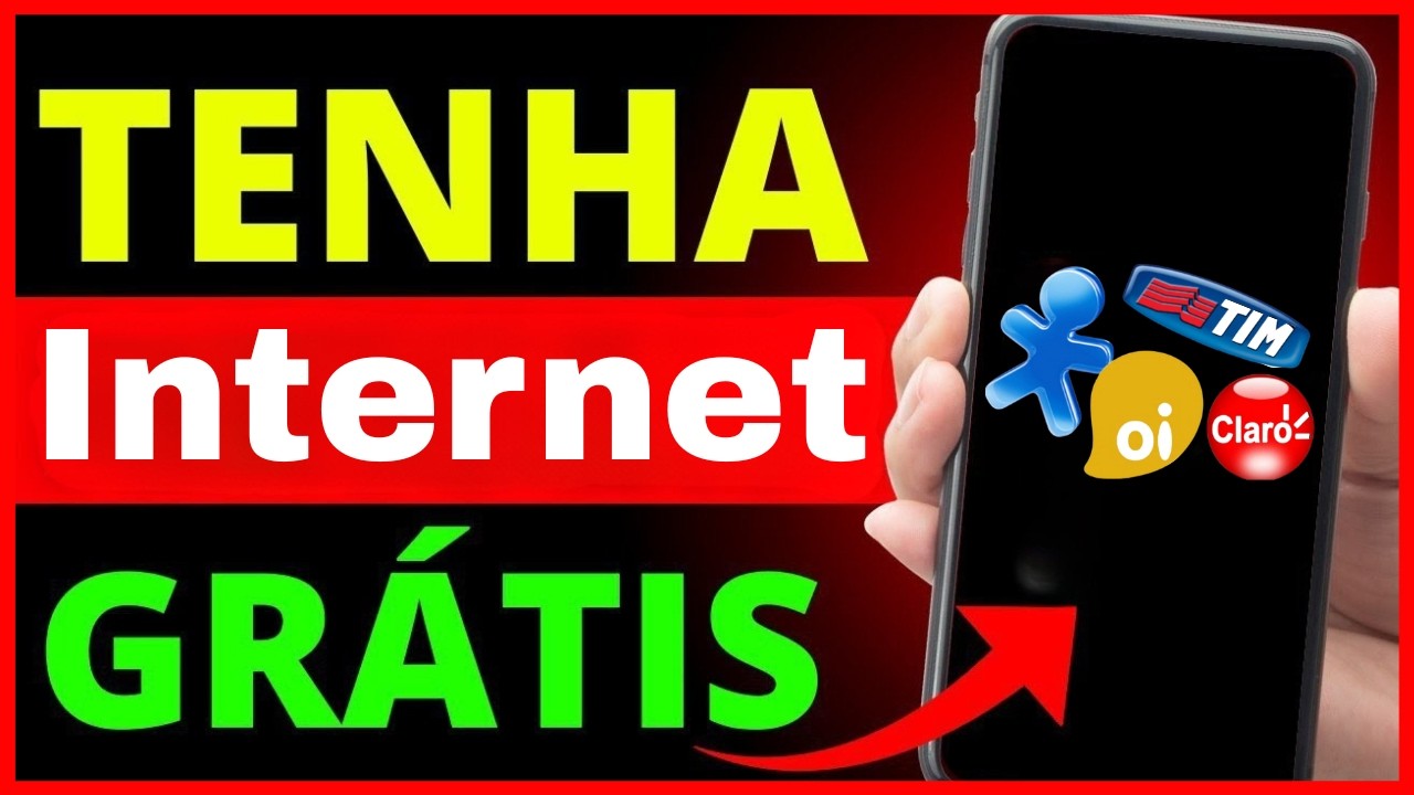 Internet GR&Aacute;TIS para SEMPRE em 2026 (Novo App)