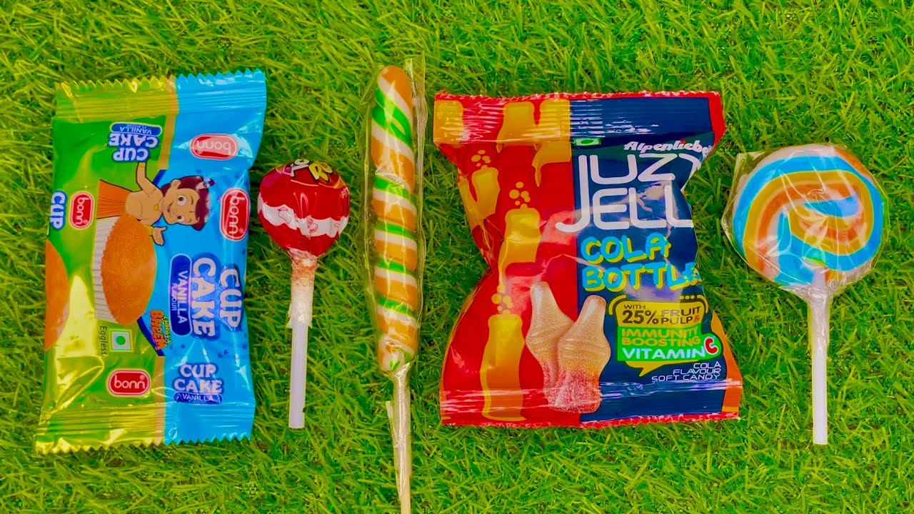 Satisfying Asmr Popular Candys Video Unboxing GIANT Sweets Lollipop and Chocolate Cutting Asmr.