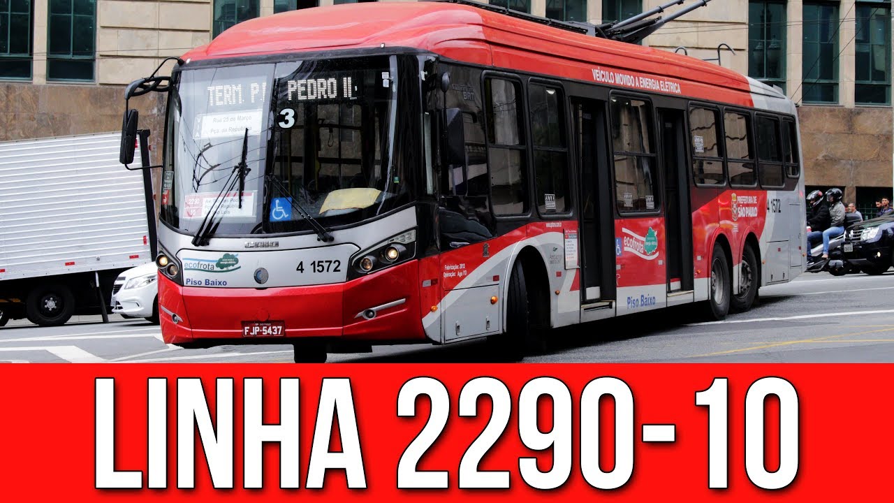 Linhas de Ônibus #08 - 2290-10 - Terminal São Mateus/Terminal Parque Dom Pedro II