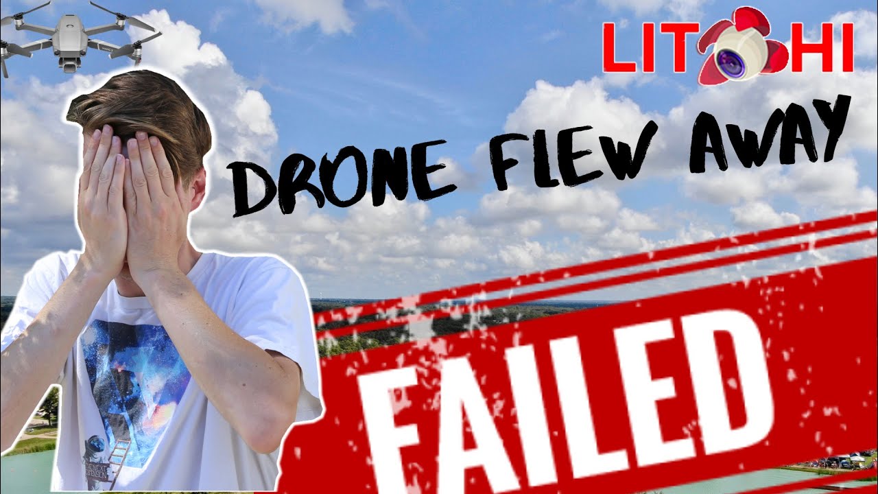 Drone Flew Away !!! DJI Mavic 2 drone fly away using Litchi Waypoint Mission