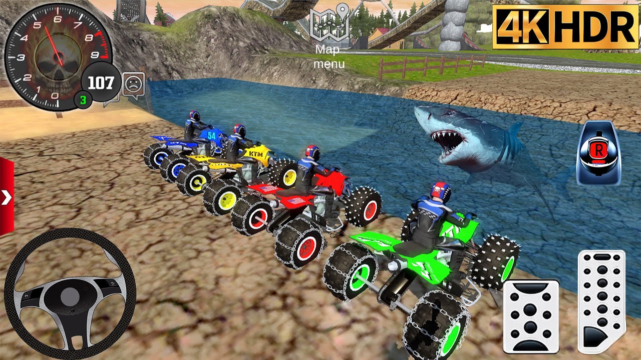 Extreme Off-Road Driving on Dirt Quad Bikes Racing game #2 - Offroad Outlaws Best Android Gameplay