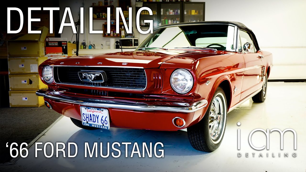 American CLASSIC Car | Detailing 1966 Ford Mustang