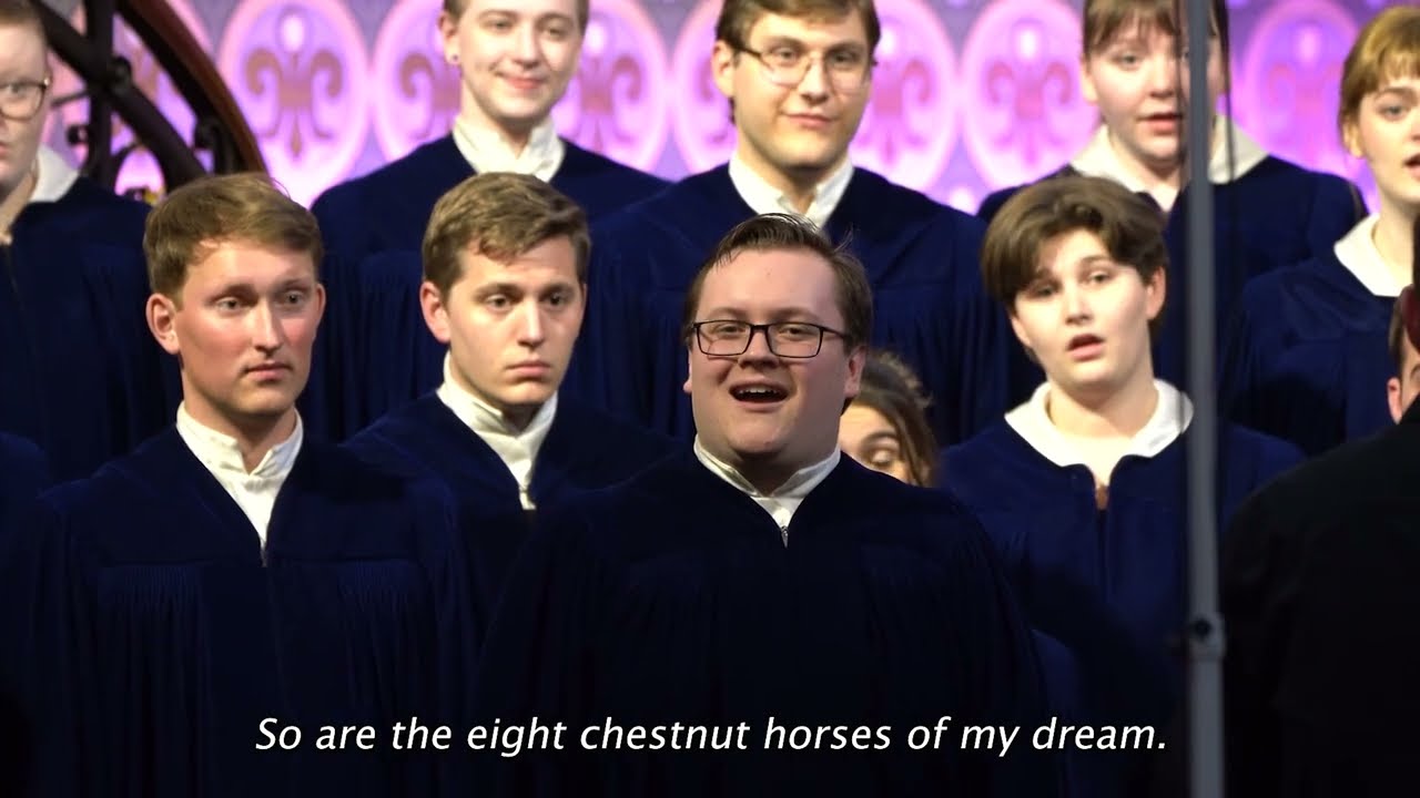Naiman Sharag (The Eight Chestnut Horses) - Se Enkhbayar (The Concordia Choir - Moorhead, MN)