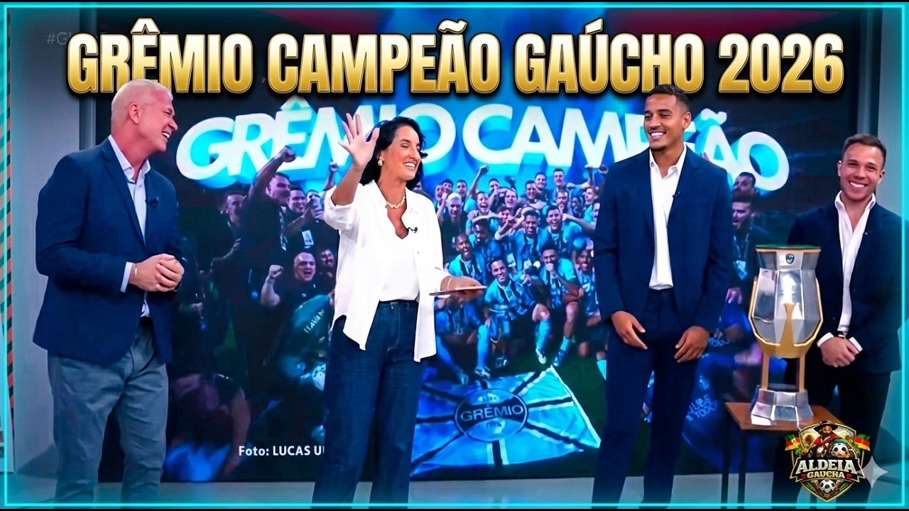 GLOBO ESPORTE RS: GRÊMIO É CAMPEÃO GAÚCHO 2026! 🏆 Melhores Momentos e Festa do Título
