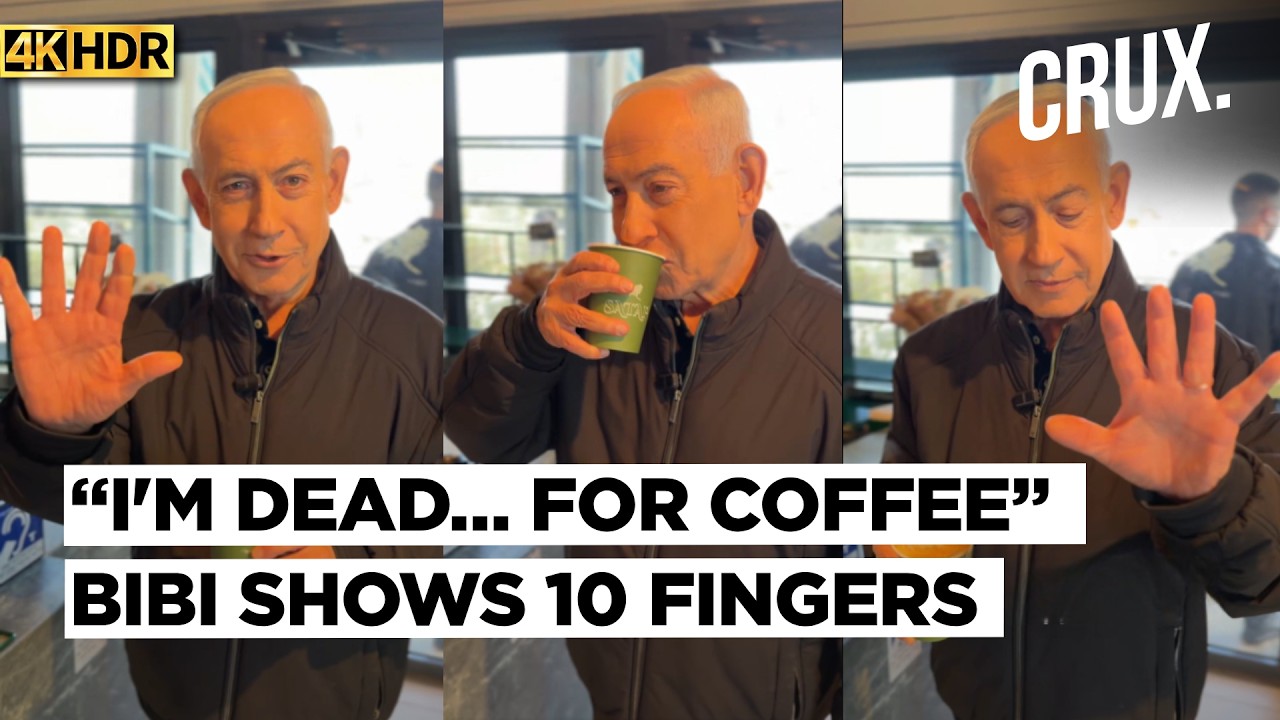 Iran's IRGC Fires Sejil Solid-Fuel Missile At Israel as Bibi Emerges at Cafe Amid Death Rumours | 4k