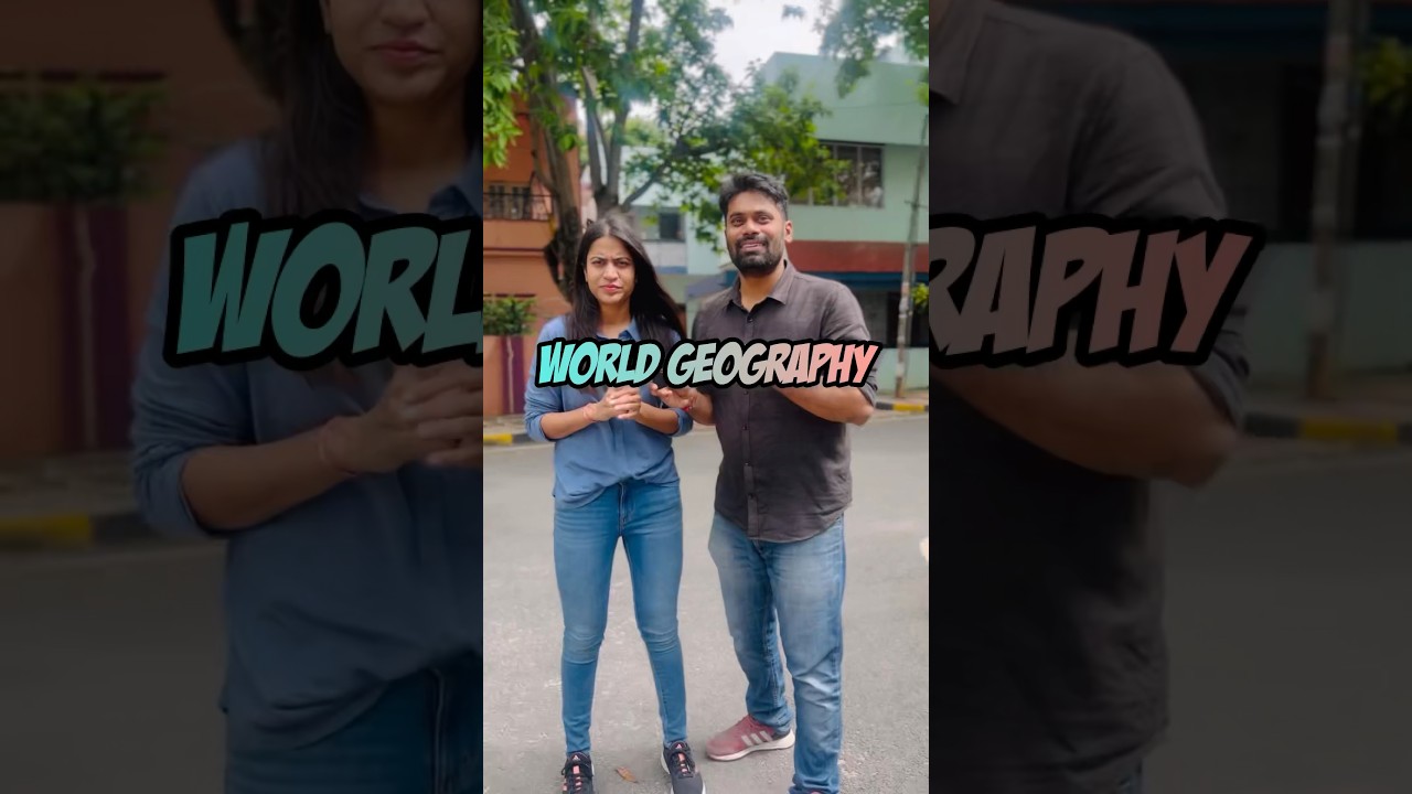Geography Quiz - Rapid Fire Quiz #gk #india #world #geography #mountains #rivers #exam #fyp #shorts